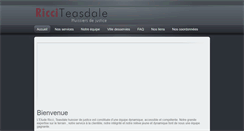 Desktop Screenshot of huissier-montreal.com